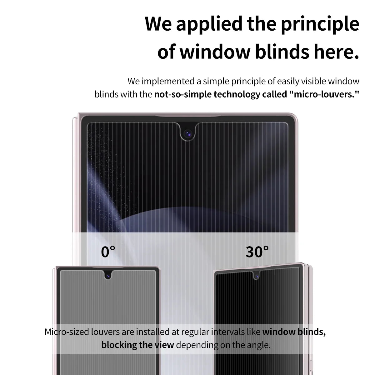 Araree Samsung Z Fold 6 Core Glass - Privacy - Tashqila Araree Samsung Z Fold 6 Core Glass - Privacy - Tashqila